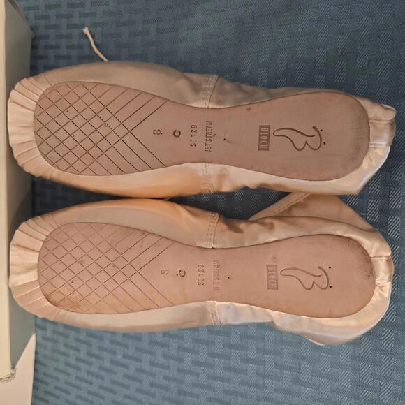 Bloch NEW Jetstream Point Shoes Adults Satin Pink Women's 8 - Picture 7 of 9